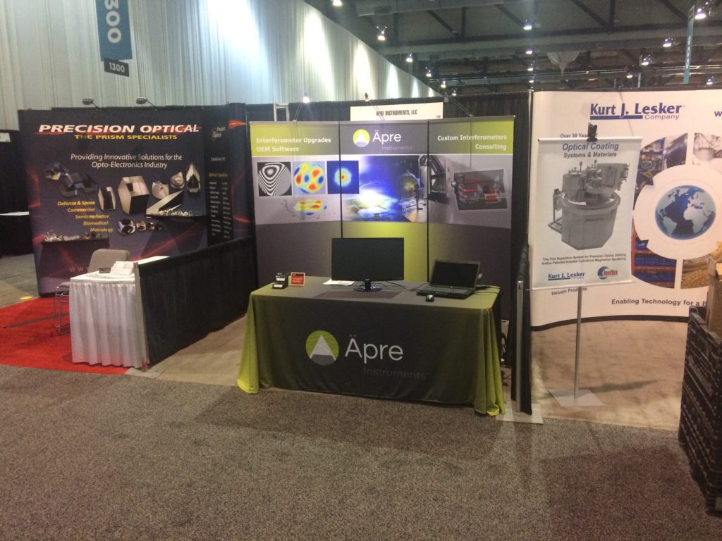 SPIE Optifab Rochester NY Apre Instruments